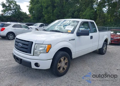 2010 Ford F150 Super Cab из США, поврежденный, VIN 1FTEX1CW3AFB23197